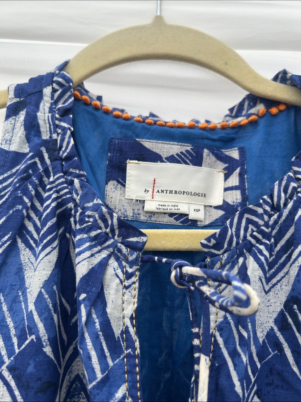 Anthropologie Tiered Abstract Maxi dress - Picture 6 of 7